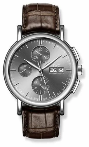 IWC Portofino Chronograph White Gold / Ardoise IW3783-01