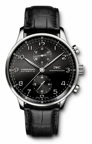 IWC Portuguese Chrono-Automatic White Gold / Black IW3714-13