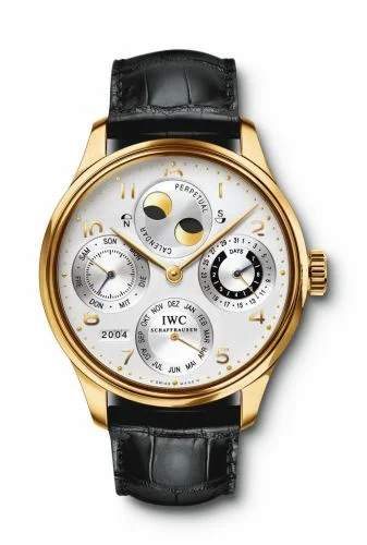IWC Portuguese Perpetual Calendar 5021 Yellow Gold / Silver IW5021-05