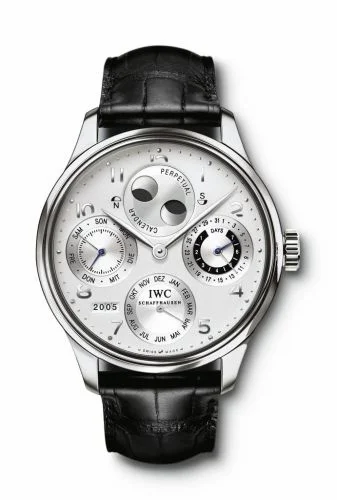 IWC Portuguese Perpetual Calendar 5021 Platinum / Silver IW5021-09