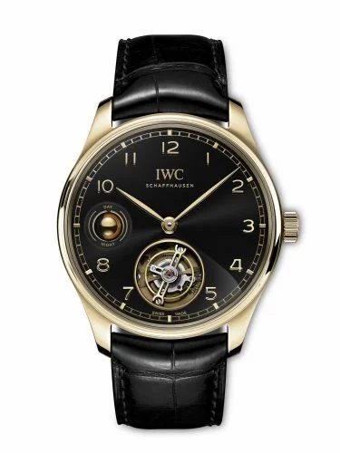 IWC Portugieser Hand-Wound Tourbillon Day & Night Armor Gold / Black IW5459-01