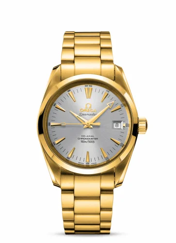 Omega Seamaster Aqua Terra 150M Co-Axial 39.2 Yellow Gold / Silver / Bracelet 2103.30.00