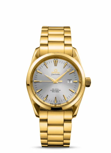 Omega Seamaster Aqua Terra 150M Co-Axial 36.2 Yellow Gold / Silver / Bracelet 2104.30.00