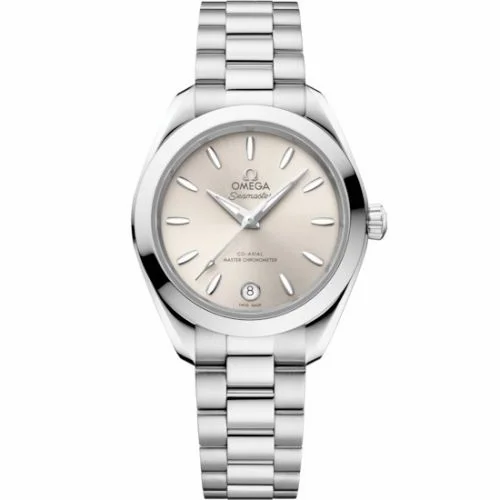 Omega Seamaster Aqua Terra 150M Master Co-Axial 30 Stainless Steel / Sandstone 220.10.30.20.09.001