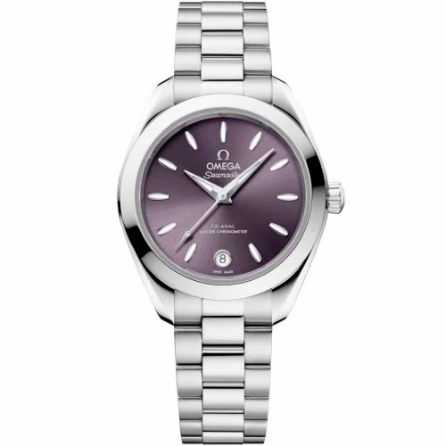 Omega Seamaster Aqua Terra 150M Master Co-Axial 30 Stainless Steel / Lavender / Bracelet 220.10.30.20.10.002