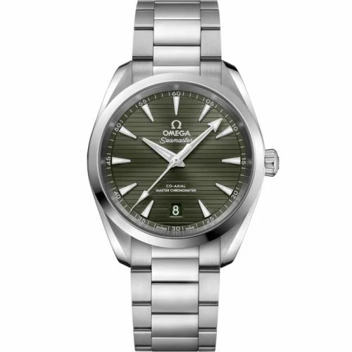 Omega Seamaster Aqua Terra 150M Master Chronometer 38 Stainless Steel / Green / Bracelet 220.10.38.20.10.003