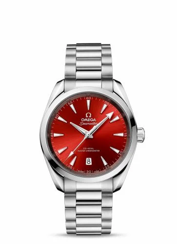 Omega Seamaster Aqua Terra 150M Master Chronometer 38 Stainless Steel / Terracotta / Bracelet 220.10.38.20.13.003