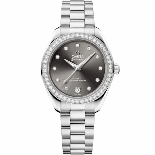 Omega Seamaster Aqua Terra 150M Master Co-Axial 30 Stainless Steel - Diamond / Grey - Diamond / Bracelet 220.15.30.20.56.001