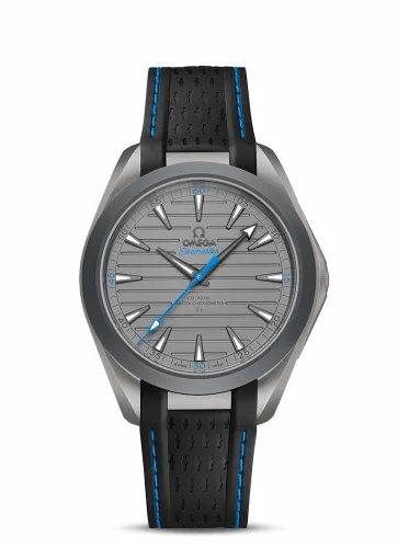 Omega Seamaster Aqua Terra 150M Master Chronometer 41 Ultra Light Titanium / Grey - Blue / Rubber 220.92.41.21.06.002