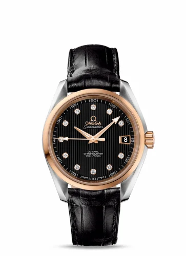 Omega Seamaster Aqua Terra 150M Co-Axial 38.5 Stainless Steel / Red Gold / Black 231.23.39.21.51.001