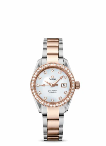 Omega Seamaster Aqua Terra 150M Automatic 29.2 Stainless Steel / Red Gold / Diamond / MOP / Bracelet 2365.75.00