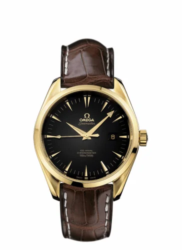 Omega Seamaster Aqua Terra 150M Co-Axial 42.2 Yellow Gold / Black 2602.50.37