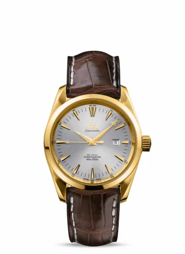 Omega Seamaster Aqua Terra 150M Co-Axial 36.2 Yellow Gold / Silver 2604.30.37