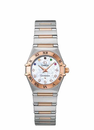 Omega Constellation Quartz 22.5 Stainless Steel / Red Gold / Beijing Olympics 2008 111.20.23.60.55.002