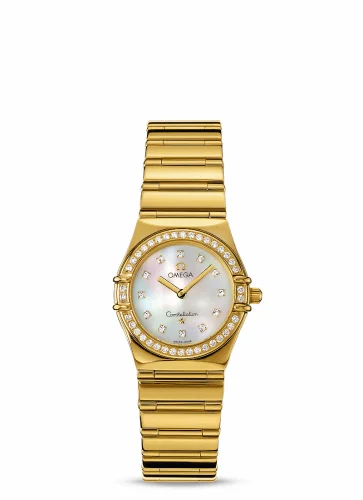 Omega Constellation Quartz 25.5 My Choice Yellow Gold / Diamond / MOP 1154.75.00
