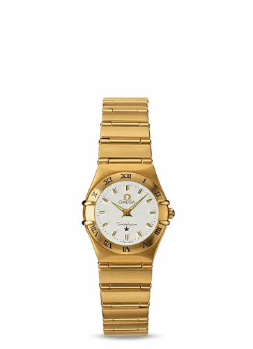 Omega Constellation Quartz 22.5 '95 Yellow Gold / Silver 1162.30.00