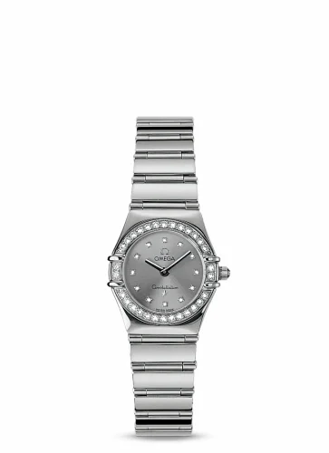 Omega Constellation Quartz 25.5 My Choice White Gold / Diamond / Grey 1165.36.00