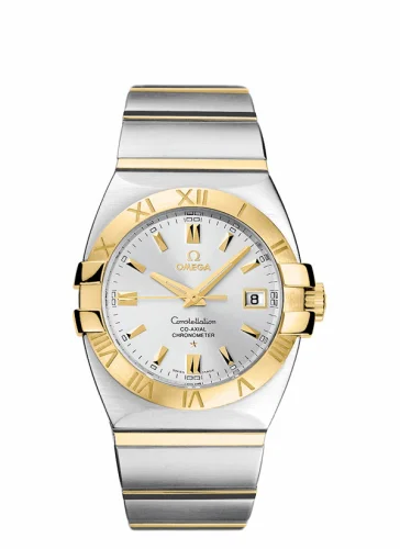 Omega Constellation Co-Axial 35 Double Eagle Stainless Steel / Yellow Gold / Silver 1201.30.00