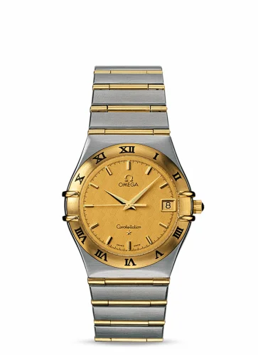 Omega Constellation Quartz 33.5 Stainless Steel / Yellow Gold / Champagne 1212.10.00
