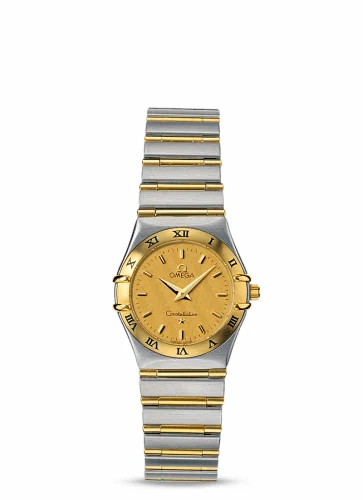 Omega Constellation Quartz 25.5 '95 Stainless Steel / Yellow Gold / Champagne 1272.10.00