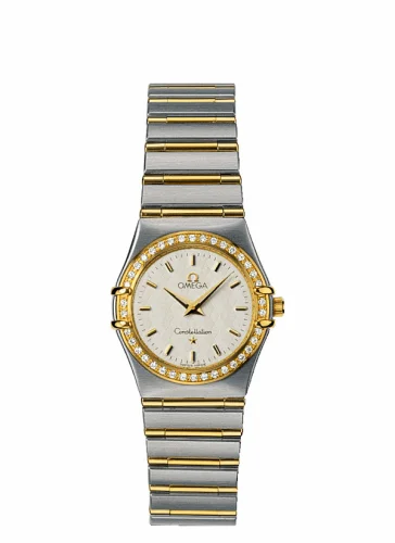 Omega Constellation Quartz 25.5 Stainless Steel / Yellow Gold / Diamond / Silver 1277.30.00
