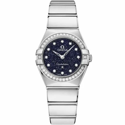 Omega Constellation 25 Quartz Stainless Steel - Diamond / Aventurine 131.15.25.60.53.002
