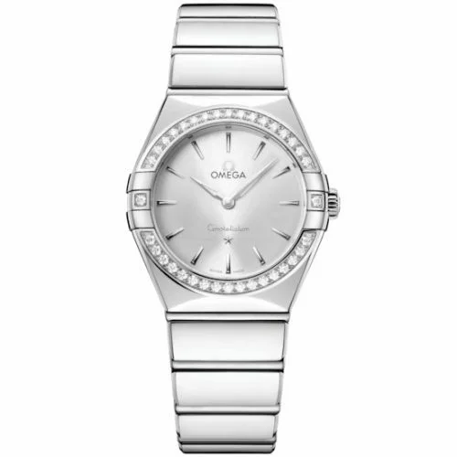 Omega Constellation 28 Quartz Stainless Steel - Diamond / Silver 131.15.28.60.02.001