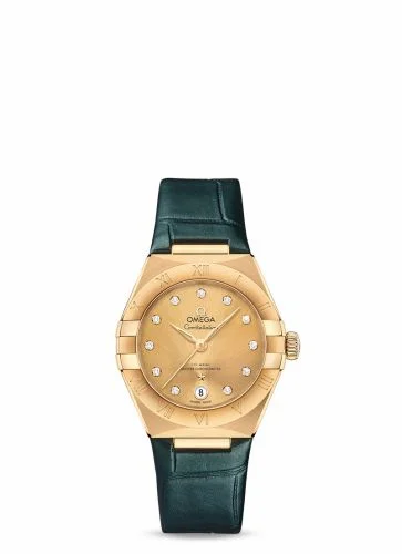 Omega Constellation Manhattan 29 Co-Axial Master Chronometer Yellow Gold / Champagne - Diamond 131.53.29.20.58.001