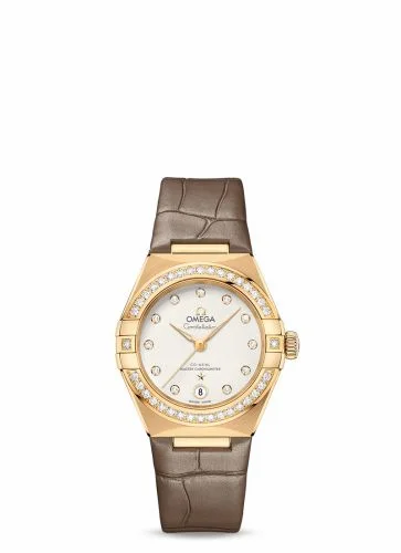 Omega Constellation Manhattan 29 Co-Axial Master Chronometer Yellow Gold / Diamond / Silver - Diamond 131.58.29.20.52.001