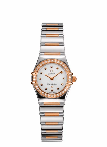 Omega Constellation Quartz 22.5 My Choice Stainless Steel / Red Gold / Diamond / MOP 1368.71.00