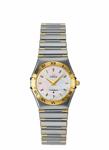 Omega Constellation Quartz 25.5 Stainless Steel / Yellow Gold / MOP 1372.70.00