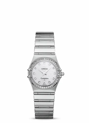 Omega Constellation Quartz 25.5 '95 Stainless Steel / Diamond / MOP 1458.75.00