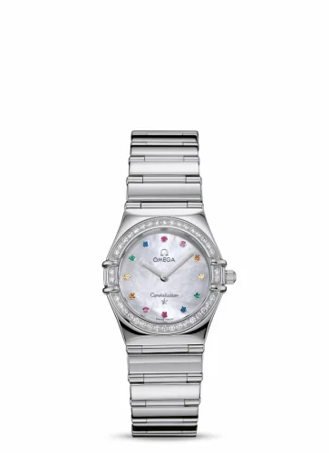 Omega Constellation Quartz 25.5 My Choice Stainless Steel / Diamond / MOP Iris 1475.79.00