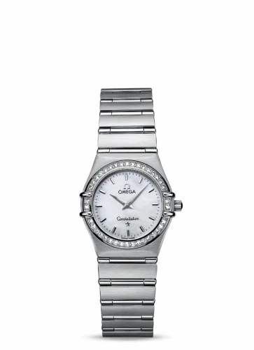 Omega Constellation Quartz 25.5 '95 Stainless Steel / Diamond / MOP 1476.71.00