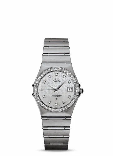 Omega Constellation Automatic 27.5 '95 Stainless Steel / Diamond / Silver Omega 1498.75.00