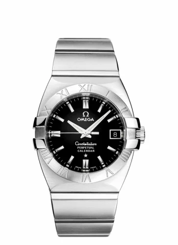 Omega Constellation Quartz 35 Perpetual Calendar Stainless Steel / Black 1511.51.00