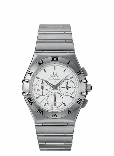 Omega Constellation Quartz 39 Chronograph Stainless Steel / Silver 1542.30.00
