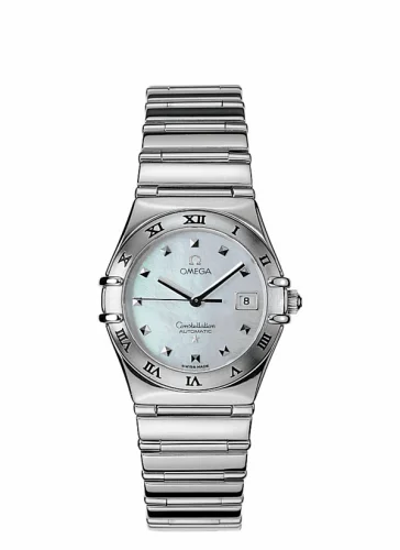Omega Constellation Automatic 27.5 My Choice Stainless Steel / Diamond / MOP Iris 1591.71.00