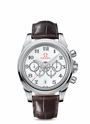 Omega De Ville Co-Axial 41 Chronograph Stainless Steel / White / Olympic Timeless 422.13.41.52.04.001
