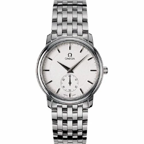 Omega De Ville Prestige Small Seconds 34.4 Stainless Steel / Silver / Bracelet 4520.21.00