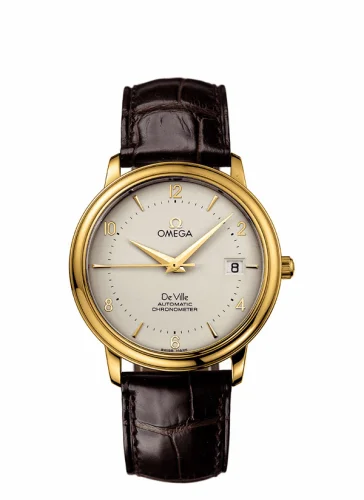 Omega De Ville Prestige Automatic 36.5 Yellow Gold / Silver 4612.30.02