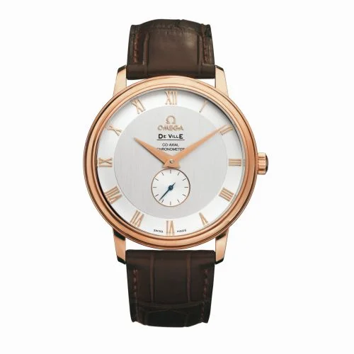 Omega De Ville Prestige Co-Axial 39 Small Seconds Red Gold / Silver / Eça de Queiroz 4614.31.02