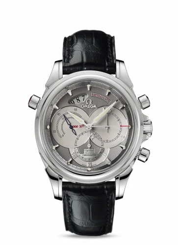 Omega De Ville Co-Axial 41 Chronoscope Rattrapante Platinum / Grey 4647.40.31