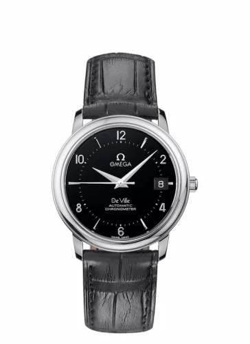 Omega De Ville Prestige Automatic 34.7 Stainless Steel / Black 4800.50.01