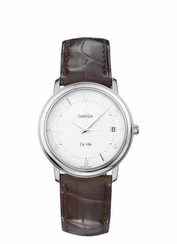 Omega De Ville Prestige Quartz 34.4 Stainless Steel / Silver 4810.30.02