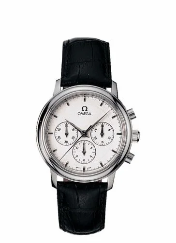 Omega De Ville Prestige Chronograph Stainless Steel / Silver 4840.21.00