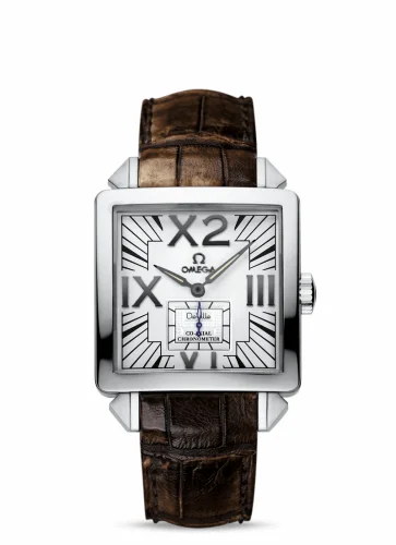 Omega De Ville X2 Co-Axial 35 Small Seconds White Gold / White 7710.30.39
