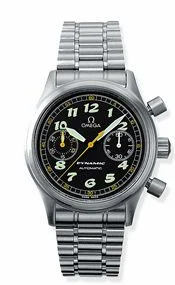 Omega Dynamic III Chronograph Stainless Steel / Black / Bracelet 5240.50.00