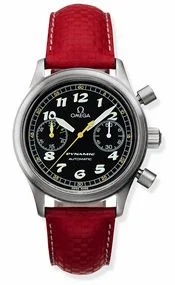 Omega Dynamic III Chronograph Stainless Steel / Black / Red Coramide 5290.50.41