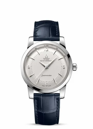 Omega Seamaster 1948 Central Seconds Stainless Steel / Silver / Leather 511.13.38.20.02.002